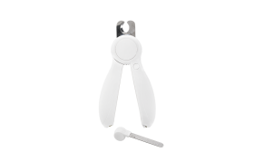 LED Honden en Katten Nagelknipper Witte LED nagelknipper voor honden met ingebouwd licht voor precisie, verborgen nagelvijl, veilig en ergonomisch ontwerp.