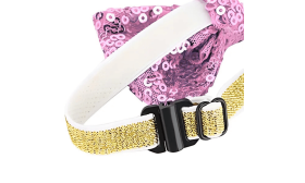 Fonkelende Feeststrikhalsband voor Katten en kleine Honden