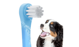 Gentle Clean Tandenborstel voor honden en katten met zachte nylon borstelharen
