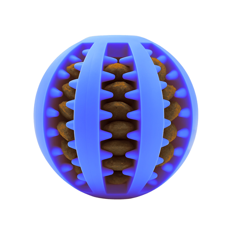 Interactieve Voerbal voor Honden – Rubberen Snackbal met Beloning