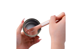 Siliconen huisdierlepel met lange handgreep – Spatel voor nat honden