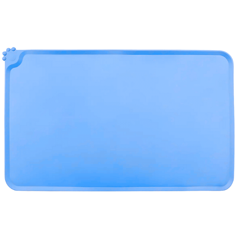 Waterdichte Siliconen Voerbakmat met Opstaande Randen – Perfecte Voerbak Placemat voor Honden